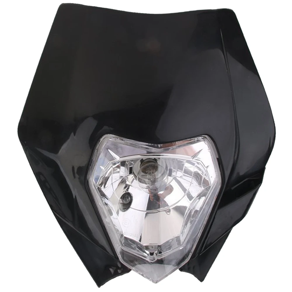 Universal Enduro moto Headlamp for Yamaha - Black