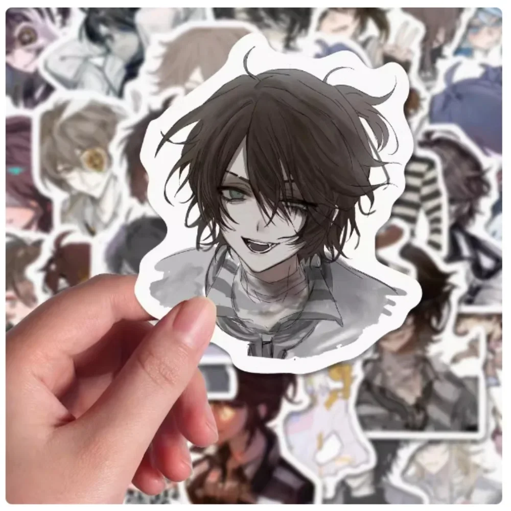 10/54 قطعة لعبة الإبداعية الهوية الخامس ملصقات مضحك شخصية سجين لوكا البلسا ملصق لاصق لامع ورائع ل DIY بها بنفسك دفتر الثلاجة الغيتار #2