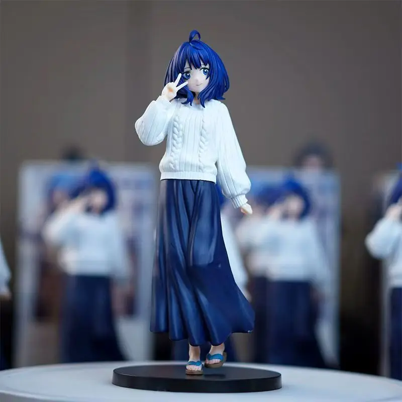 ฟิกเกอร์อนิเมะ ยานามิ อันนา โมเดล PVC ผมสีฟ้า ตุ๊กตาสะสมสาวน่ารัก ของเล่นสำหรับเด็กผู้หญิง ฟิกเกอร์แอคชั่น ของขวัญคริสต์มาส