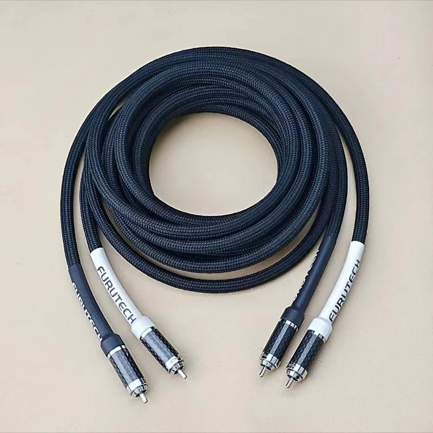 

Проводник Furutech Alpha Cerics PCOCC, аудиокабель RCA, усилитель для CD-труб, RCA штекер, соединение с разъемом RCA Furutech