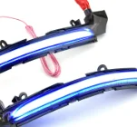 Dynamic Turn Signal Light LED Side Mirror Indicator Blinker Fit For Jaguar XE XF XJ F-TYPE XKR I-PACE X250 X260 Car Accessories