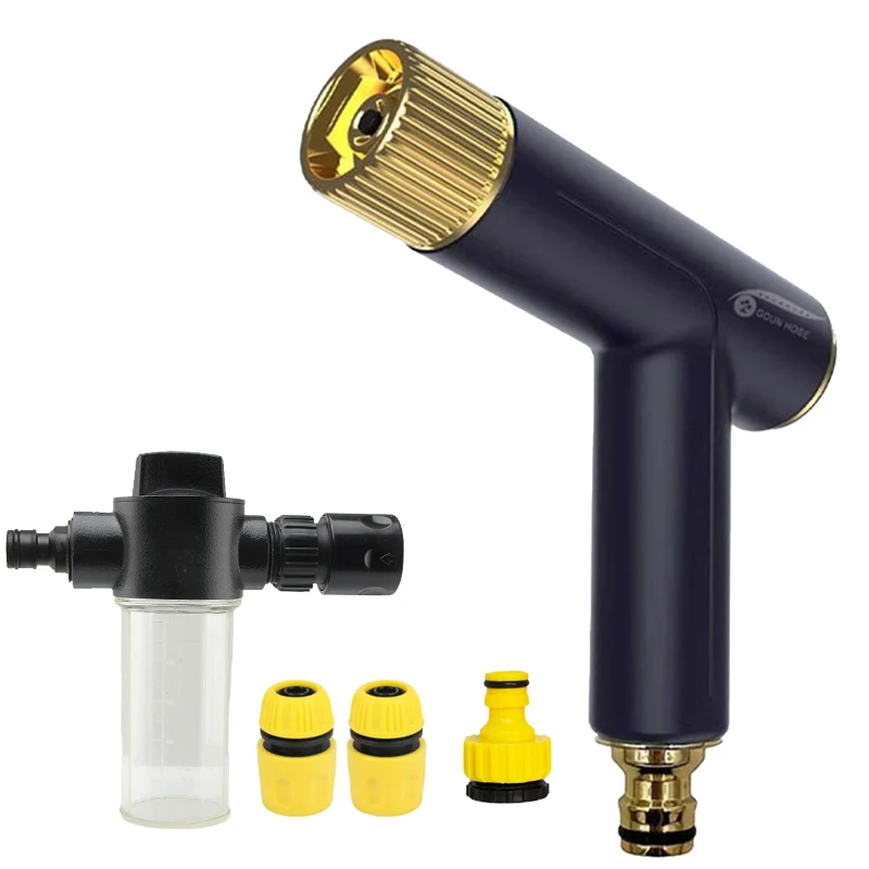FLOWERS SPRAL High Pressure Power Water Gun Jet Garden Washer Sprayer Watering Spray Garden Sprinkler for Cleaning Tool ﻿