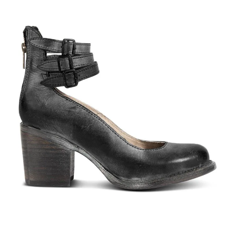 Flache Klassische Sandalen für Damen, Afrikanischer Stil, Quadratischer Absatz, Hohe Absätze, Klobige Freizeitschuhe, Schnürung, Runde Zehenpartie, Riemen, Blockabsatz – Detail 16