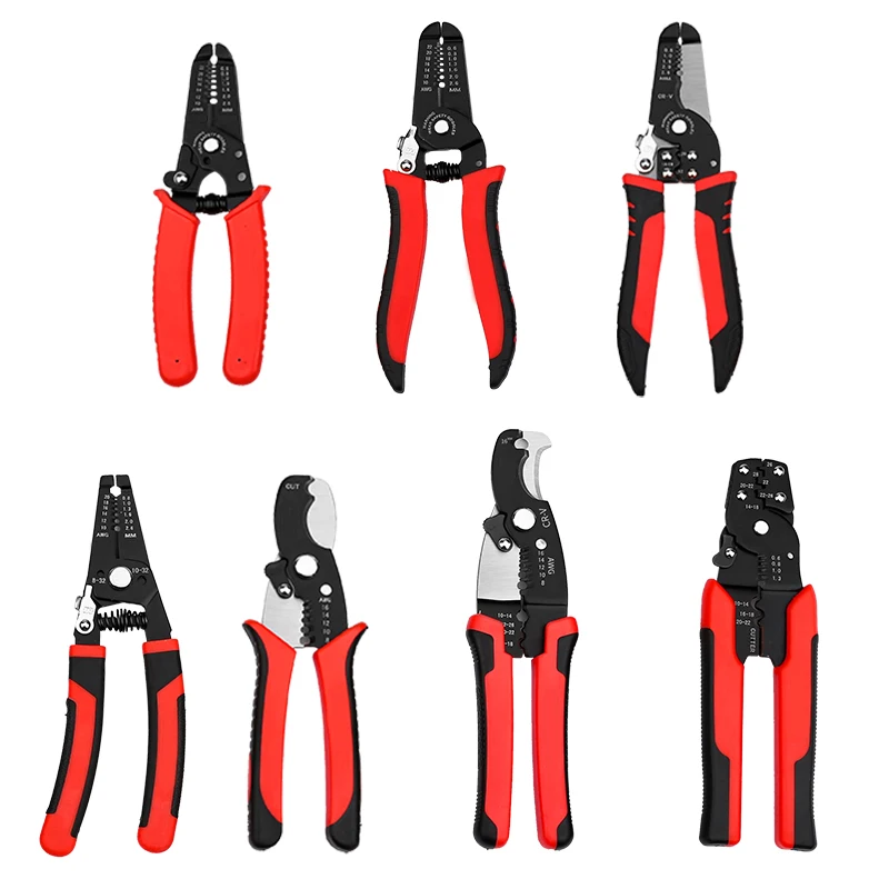 High quality Cable Wire Stripper Cutter Crimper Automatic Multifunctional TAB Terminal Crimping Plier Tools