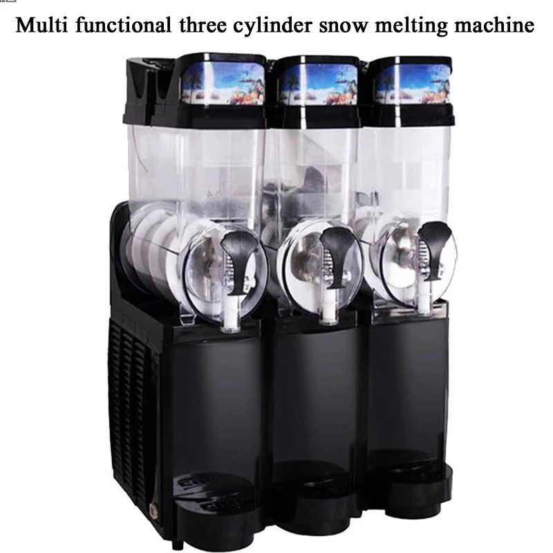 1/2/3 Tanks Commercial Ice-Cool Juice Smoothie Slush Maker Frozen Beverage Cold Drink Dispenser Vending Machine For Home