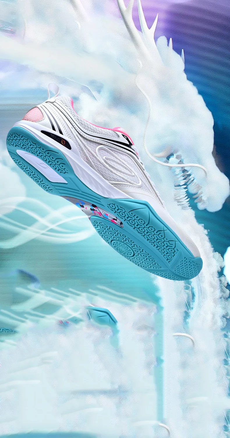 Brand Sports Shoes Durable Breathable Entry Level Badminton Shoes Men's Women's Table Tennis Shoes