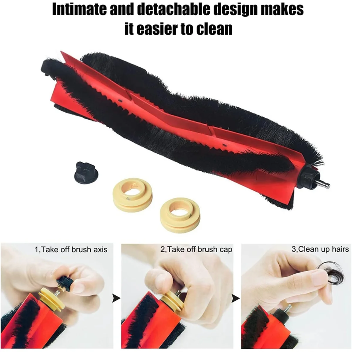 AT77 For Xiaomi Roborock S5 Max S6 Max S6 Pure S6 MaxV S50 S51 S55 S60 S65 S5 S6 Vacuum Cleaner Main Side Brush HEPA Filter