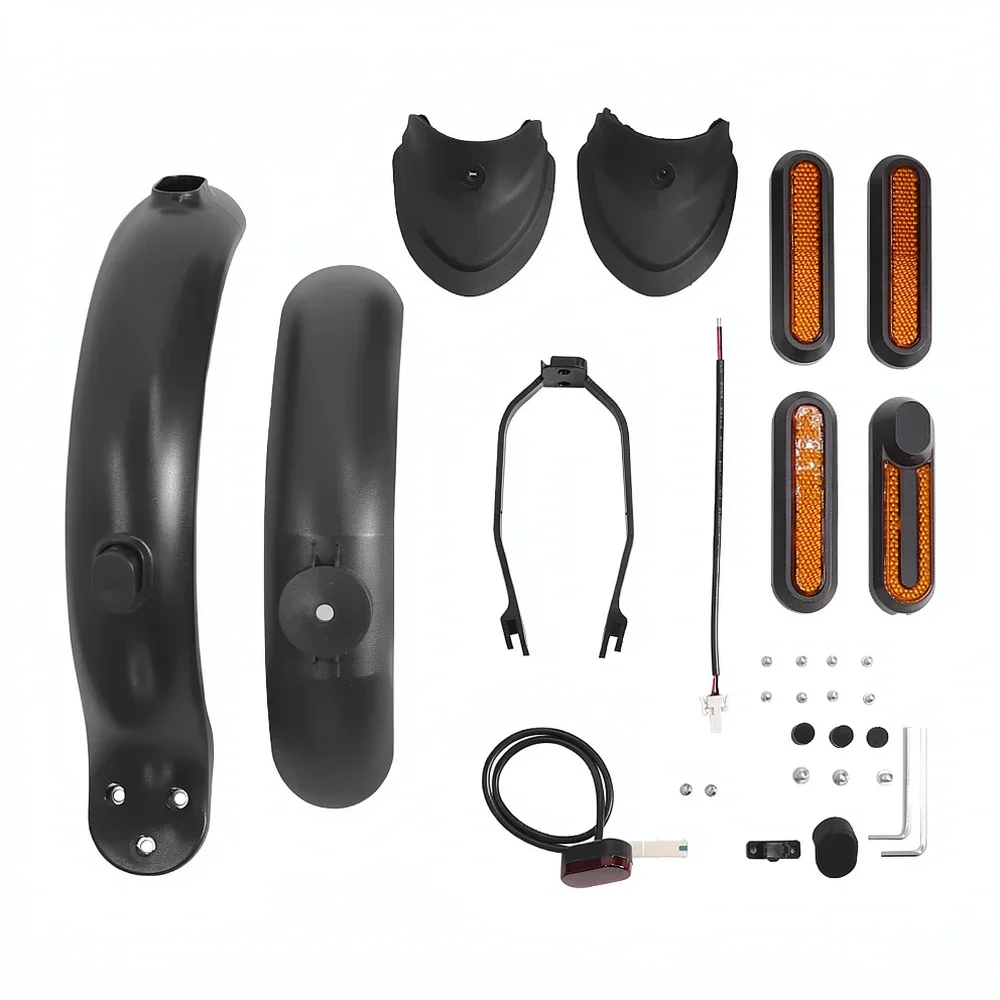 Premium Fender Accessory For For M365 Pro Scooter Tail Light Support Reflective Cover Decorative Repair Parts Kit
