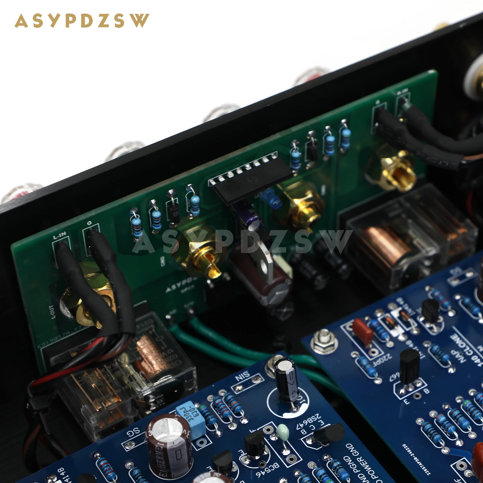 Classic 2SC2922 NAP-140 Class AB Power amplifier Base on UK NAIM NAP140 Amplifier 75W+75W