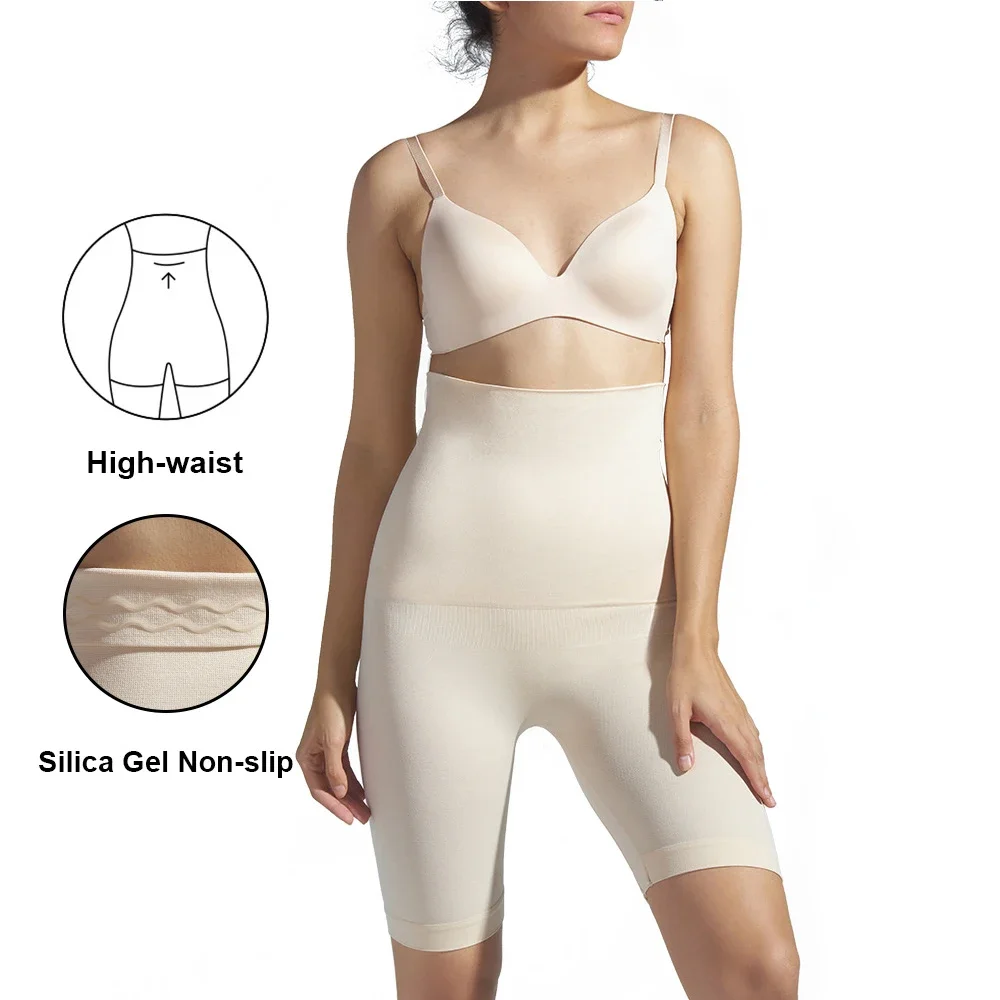 Women Tummy Control Shaper Panties High Waist Slim Shapewear Belly Control Waist Trainer Body Shaper Belly Compression