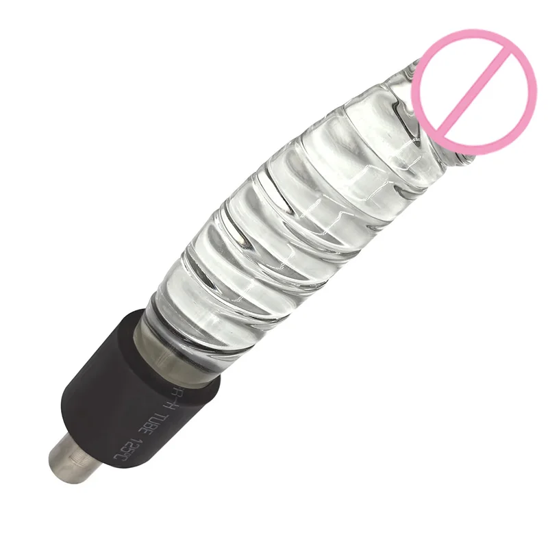 Glass Penis Anal penetration sex toys dildo Butt Plug adult toy sex machine with 3XLR Adapter Quick Air Connector Accessories - Image 4