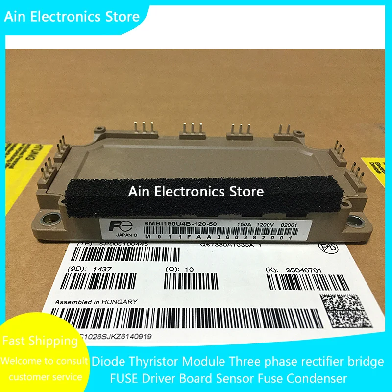 6MBI150U4B-120-50 6MBI100U4B-120-50 6MBI100VB-120-50 6MBI150VB-120-50 6MBI75U4B-120-50 6MBI75VB-120-50 NEW IGBT MODULE IN STOCK