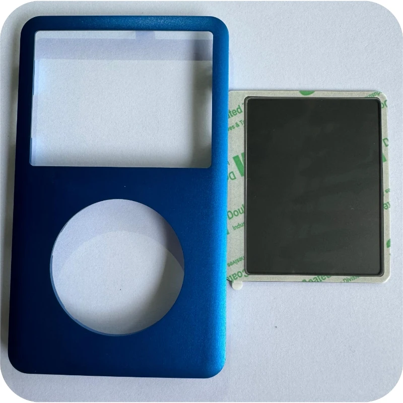 NONE Ersatz metall abdeckung für die Frontplatte für den iPod classic 6., 6,5., 7., 7,5. Generation (80GB, 120GB, 160GB) -rot, lila, grün, silber 3