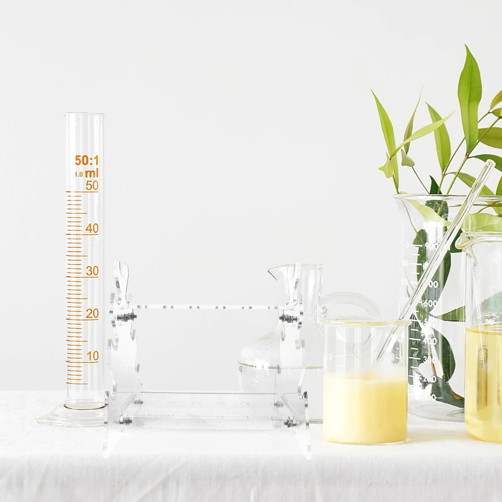 

Pipette Rack Experiment Stands Double Sided Transparent Holder for Experiments