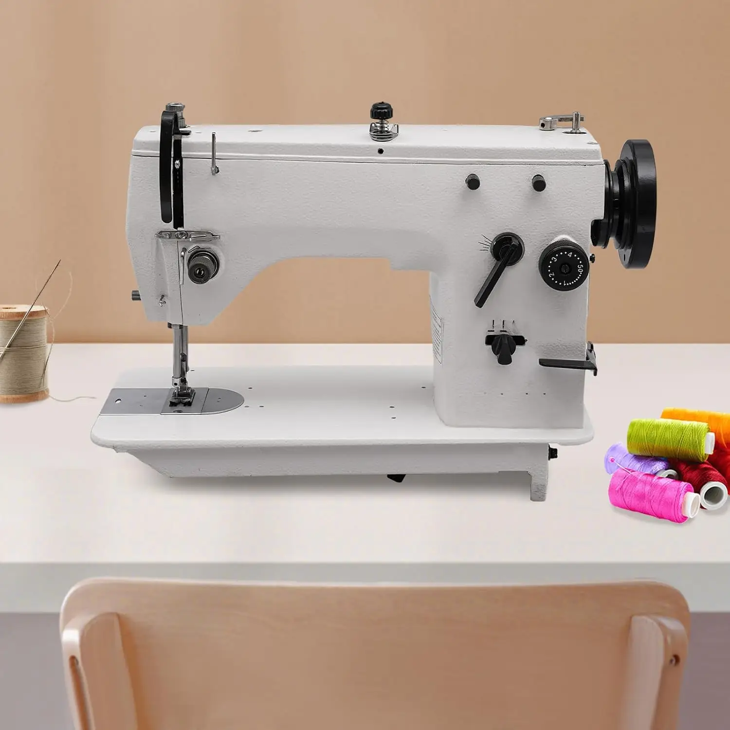 Heavy Duty Sewing Machine,Industrial Sewing Machine,Sewing Machine For Beginners(No Motor&Pedals)