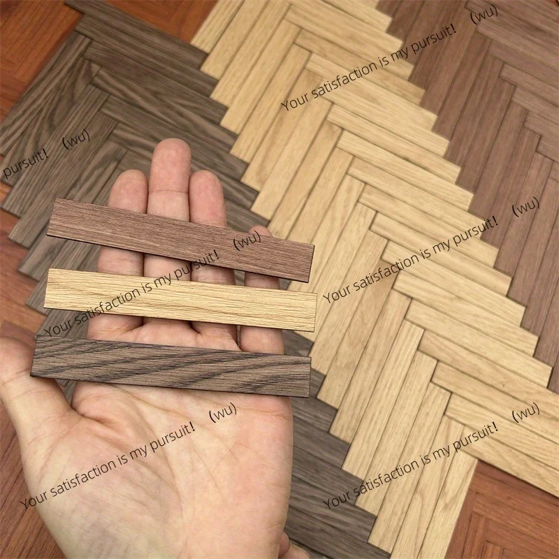 40pcs DIY Model House Floor Tiles - Self-Adhesive Peel & Stick Miniature Flooring for Craft Projects