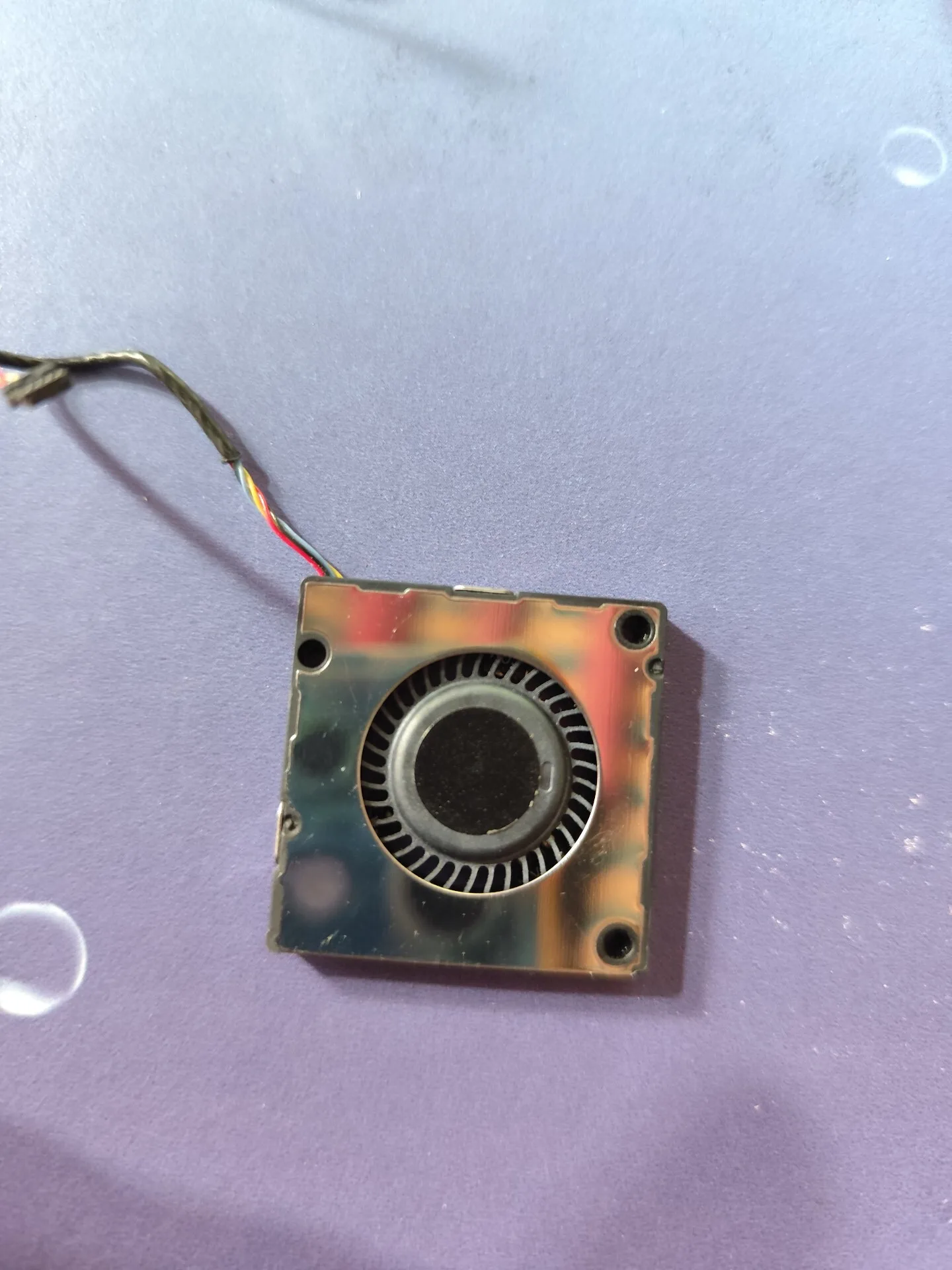 Original KDB0305HA3-00 5V 0.50A 3003 4-wire ultra-thin micro cooling fan