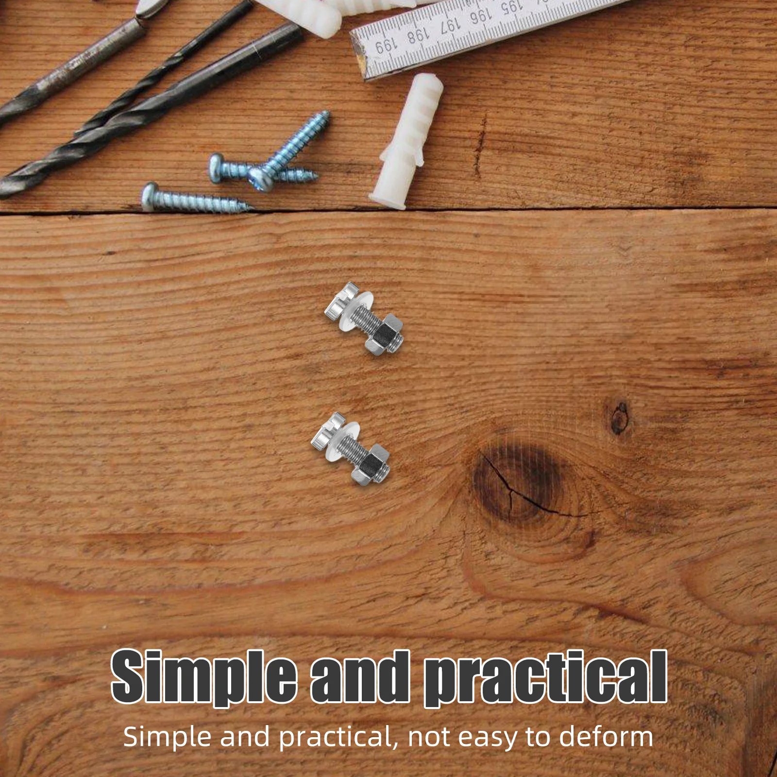 

2Pcs M2.5 Precision Turntable Screws Flat Head for Headshell Mounting Vinyl Record Player DIY Repair Kit Mini Screws