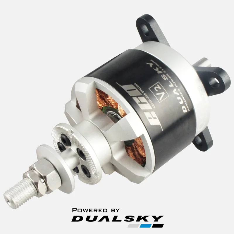 DUALSKY ECO-C V2 Series ECO4120C 350KV 430KV 500KV 560KV Brushless Outrunners Motor for Popular 70E F3A,3.6kg F3D Aircraft