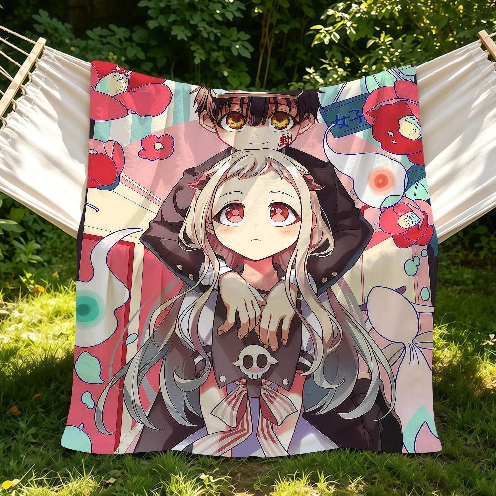 Anime T-Toilet-B-Bound Hanako-kun Blanket Suitable For Sofas Beds Offices Cars Outdoor Travel An Ideal Gift For Friends Family