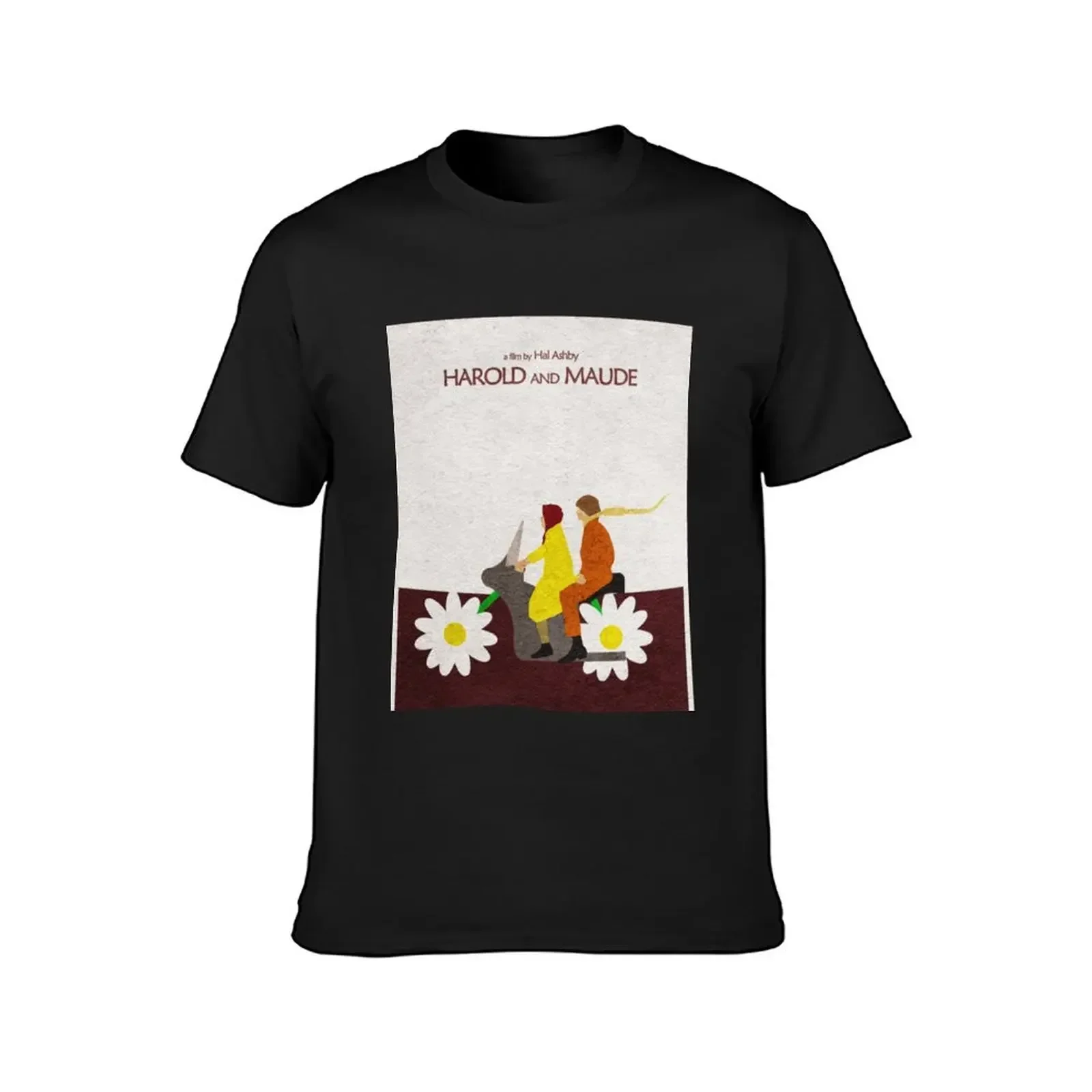 Harold and Maude are a couple. T-Shirt tees vintage anime shirt T-shirts for men cotton