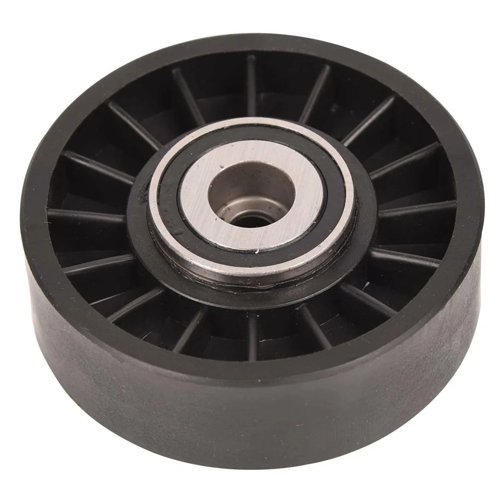 Vehicle Maintenance Idler Pulley OEM Replacement Belt Pulley Plastic Construction Exact OEM Match Replacement Part