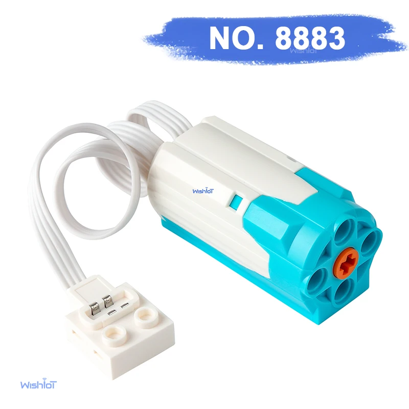 Bloques de Construcción, Piezas Técnicas, Motor M 8883 MOC, Función de Potencia, Multivelocidad, Conjuntos PF, Ladrillos de Juguete, Motor DIY para Lego