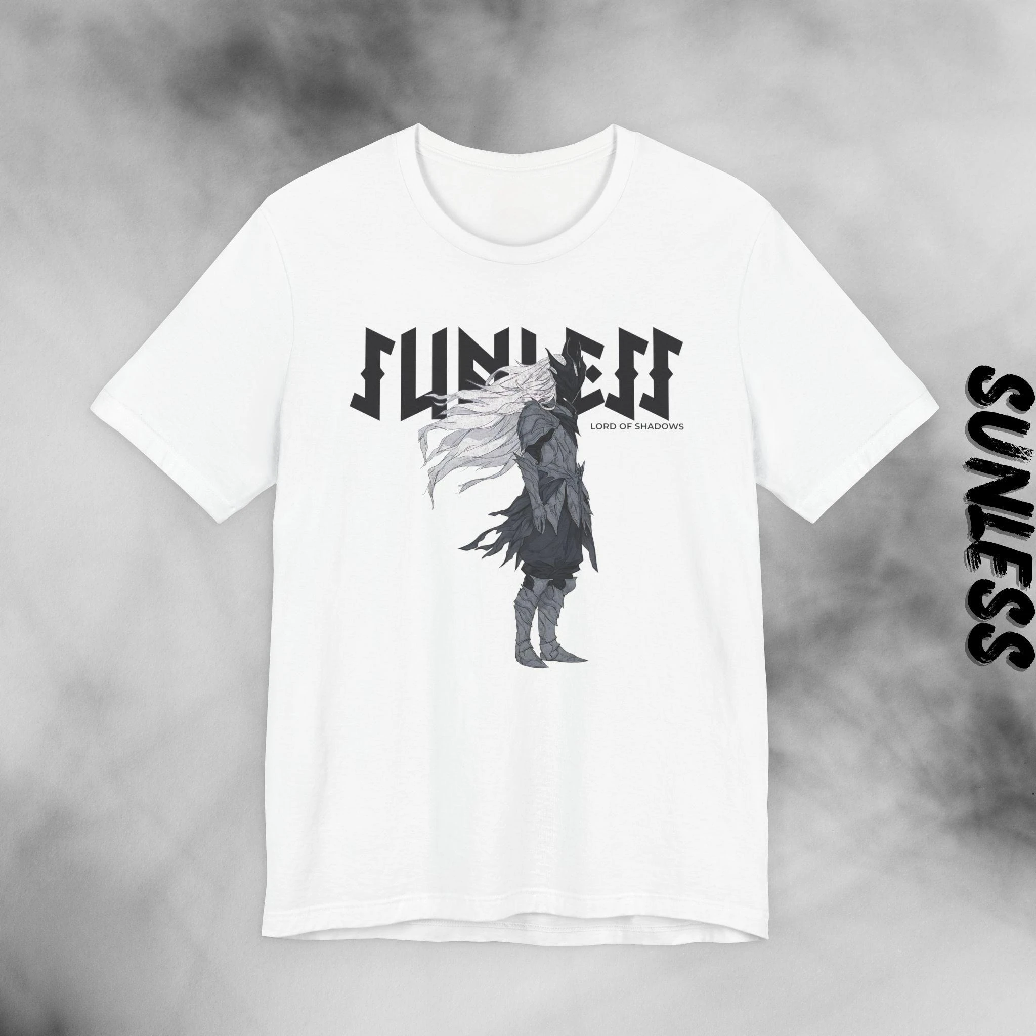 Sunless Shadow Slave Lord of Shadows T-shirt Web Novel Graphic Shirt Nordic Rune Tee Dark Fantasy Shirt S.S. Novel Men T Shirt