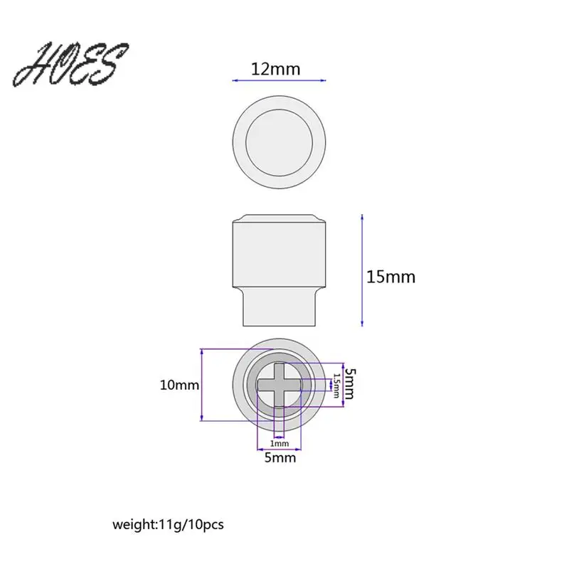 HOES-10 Pcs Plastic…