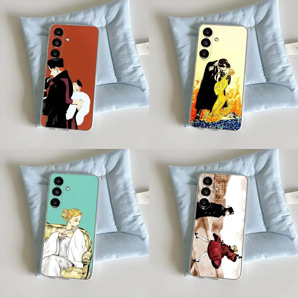 

V-Veil Novel Kotteri Phone Case For Samsung S30,25,24,23,21,22,20,10,5G,FE,lite,PIus,Ultra Transparent Cover