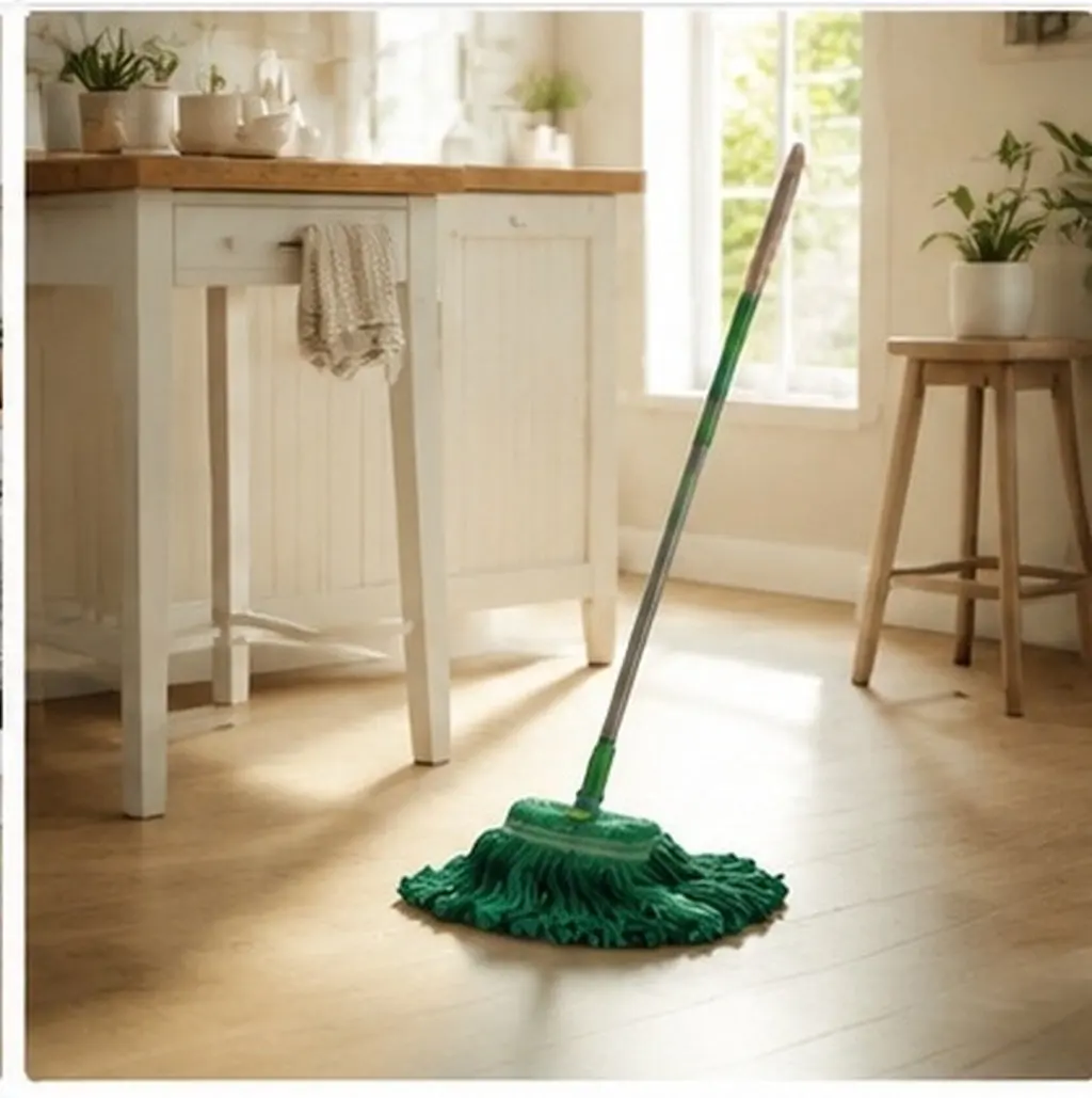 Cotton Mop Head Replacement 2 Pack High Absorbency Reusable String Mop Refills for Kitchen Bathroom Floors