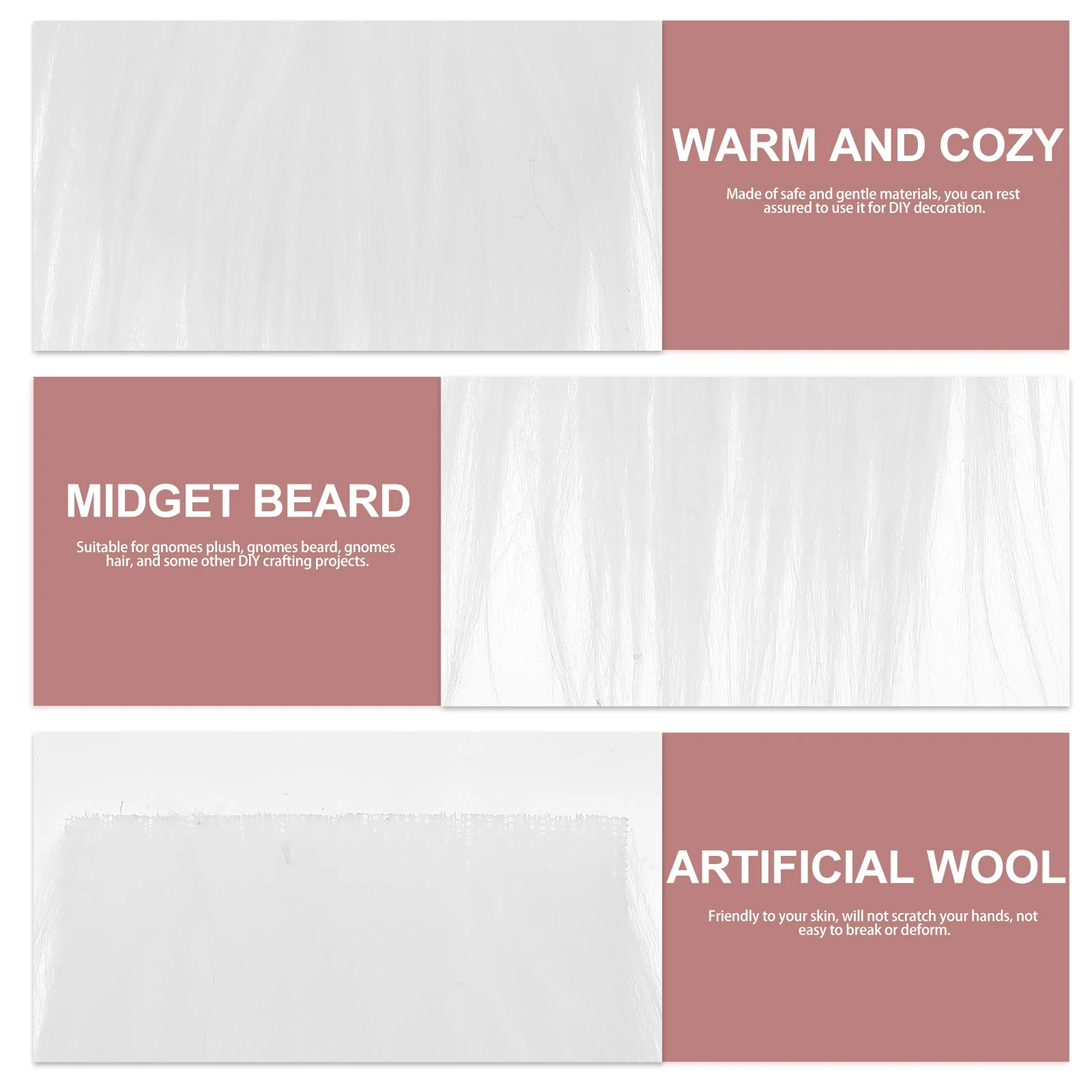 

12 Sets Beard Decoration Christmas Costumes for Adults Beards Fake Decorations