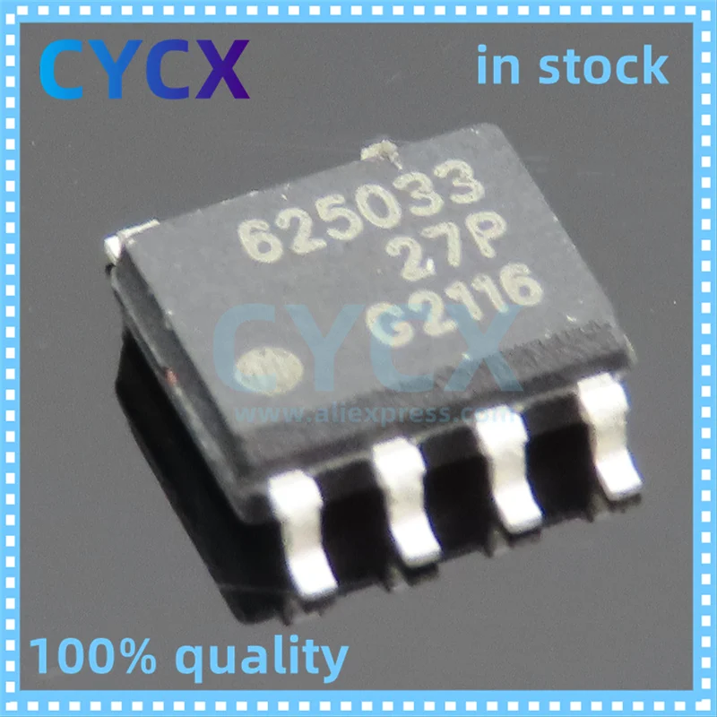 TLE6250GV33 SOIC-8 Screen Printing 625033 CAN interface transceiver IC chip