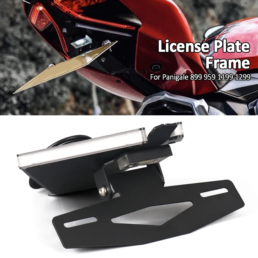 

For Ducati 899 959 1199 1299 Panigale New Motorcycle Accessories Registration License Plate Rear Fender Eliminator Kit