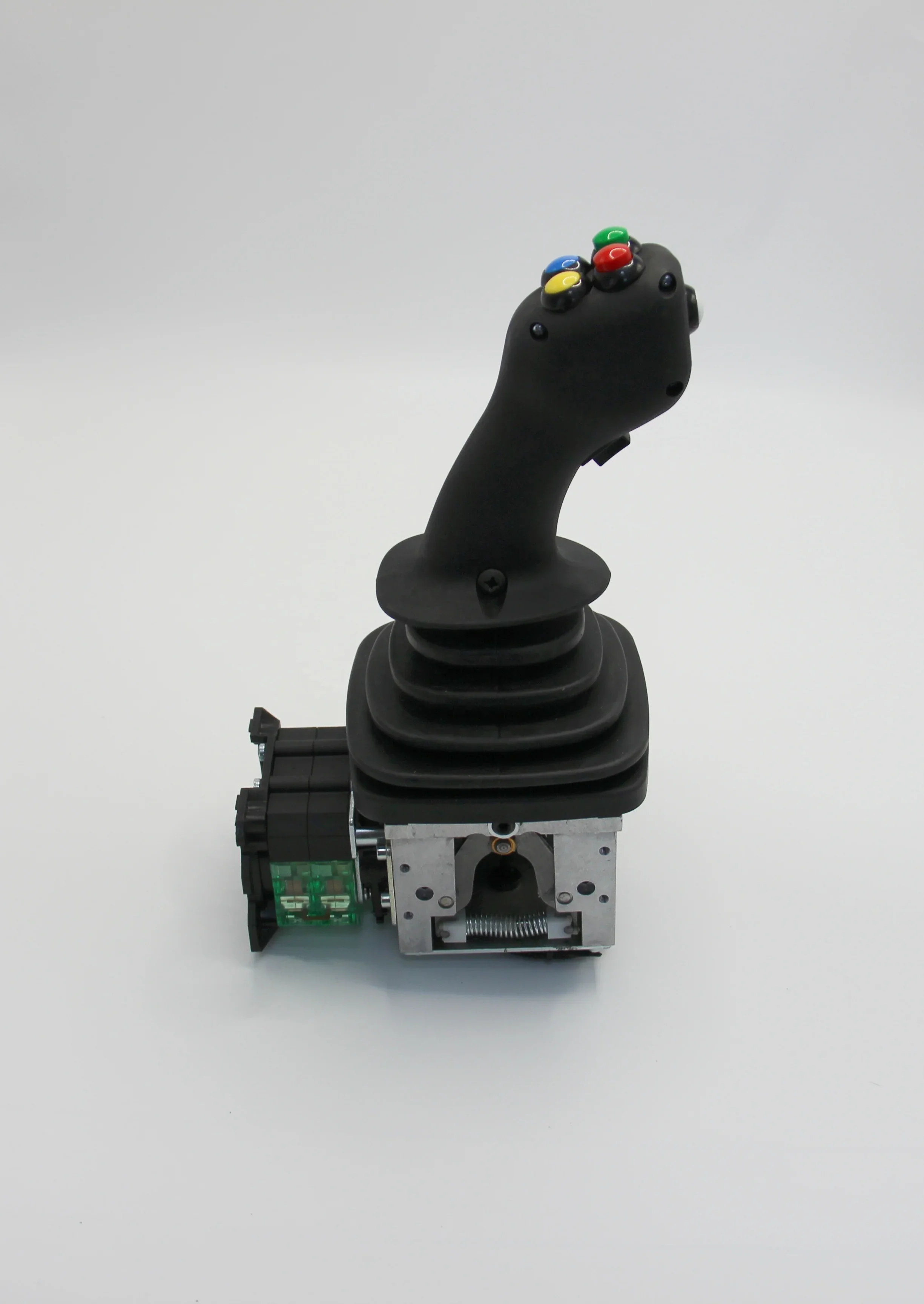 Direct Sale  Double-Axis Joystick Controller with Buttons on Grip Construction Machinery Cranes or Excavators