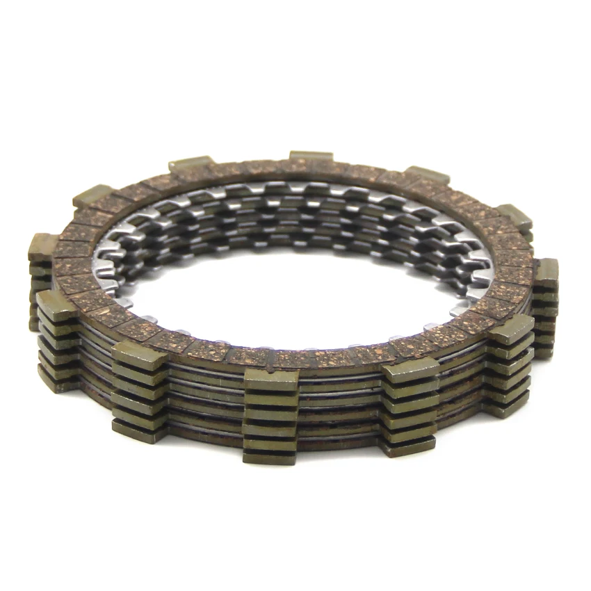 Motorcycle Clutch Disc Friction Kit For Yamaha SR250G SR250H SR250TH TT250G TT250H TT250J XT250G XT250H XT250J XT250K XT250KC