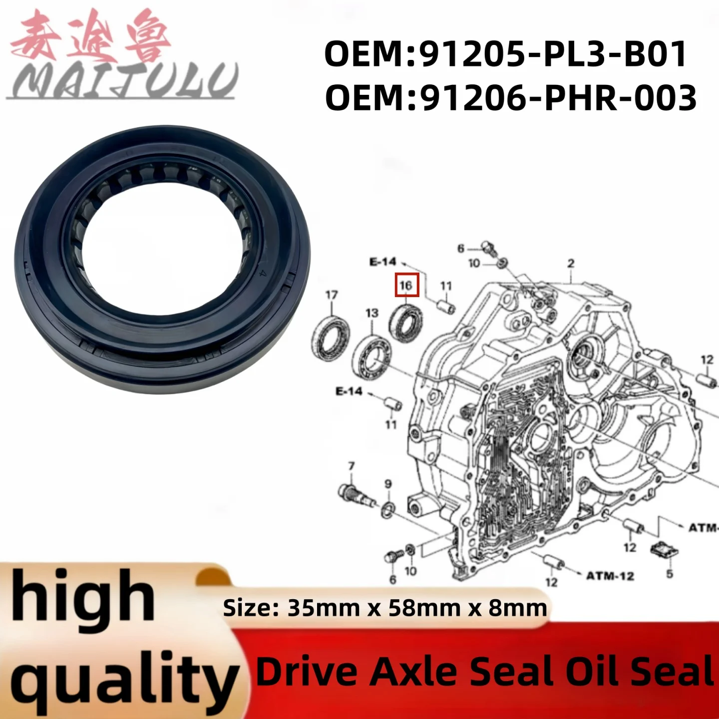 Brand New 91205-PL3…