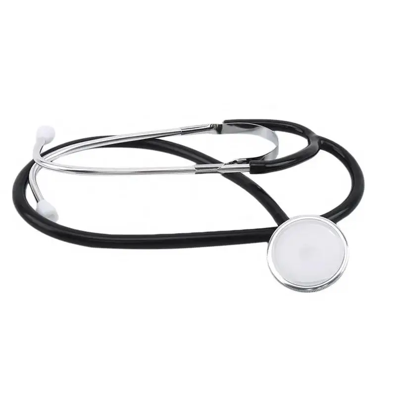 Stéthoscope de médecin Portable, outils d'enseignement en aluminium, usage domestique, fournitures de pratique pour étudiants et infirmières vétérinaires