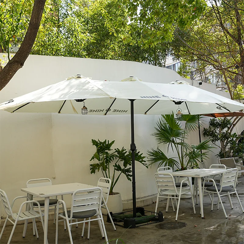 

Parasol Outdoor Courtyard Umbrella Villa Small Courtyard Roman Terrace Camping Sun Outside
