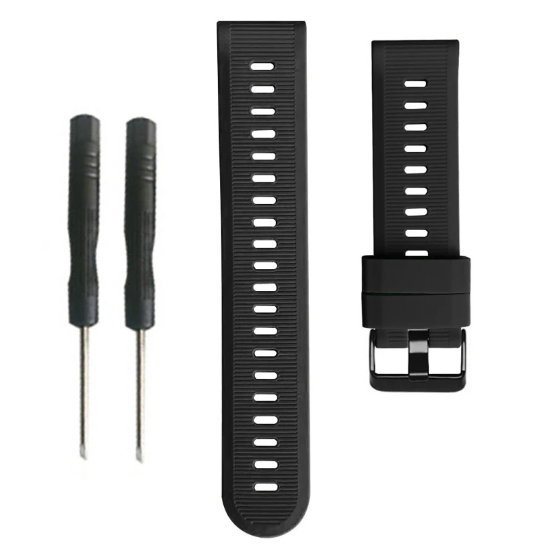 

For Forerunner955 Band Adjustable Bracelet Sport Silicone for Smart Watch Band S