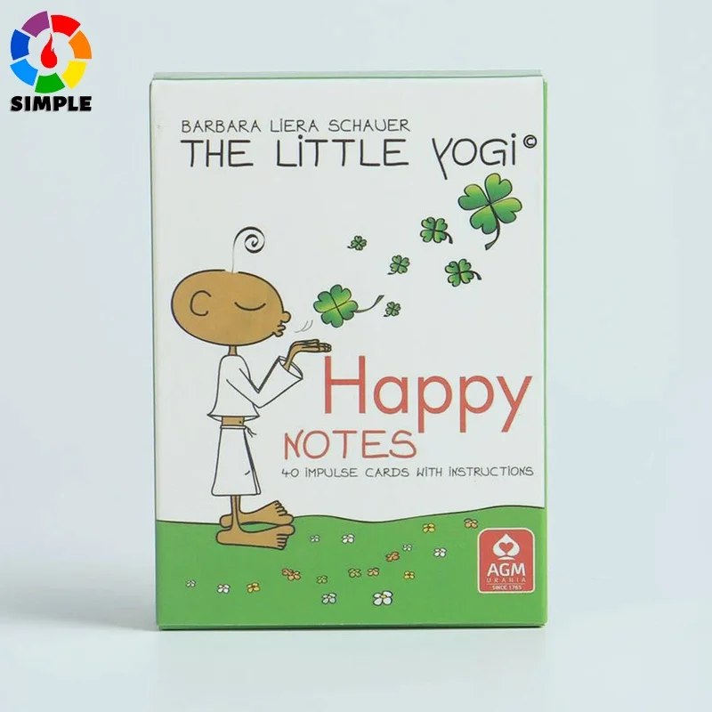 

Карточная игра Таро «Маленький Йоги» Happy Notes Oracle