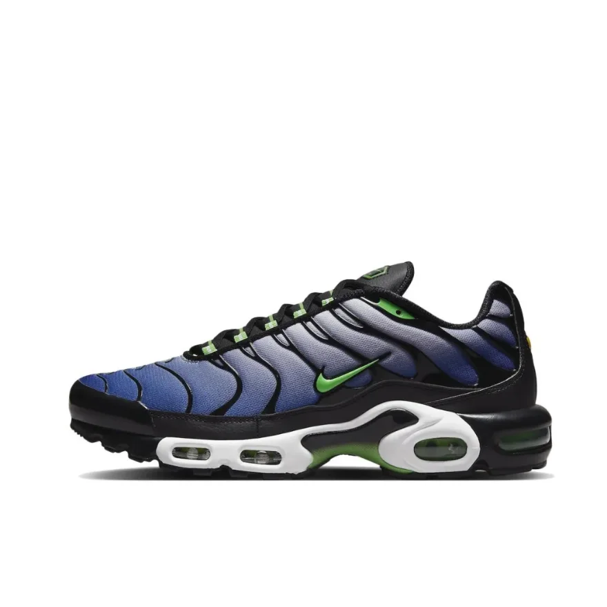 Мужские простые повседневные амортизирующие кроссовки Nike Air Max Plus TN с низким верхом, синие