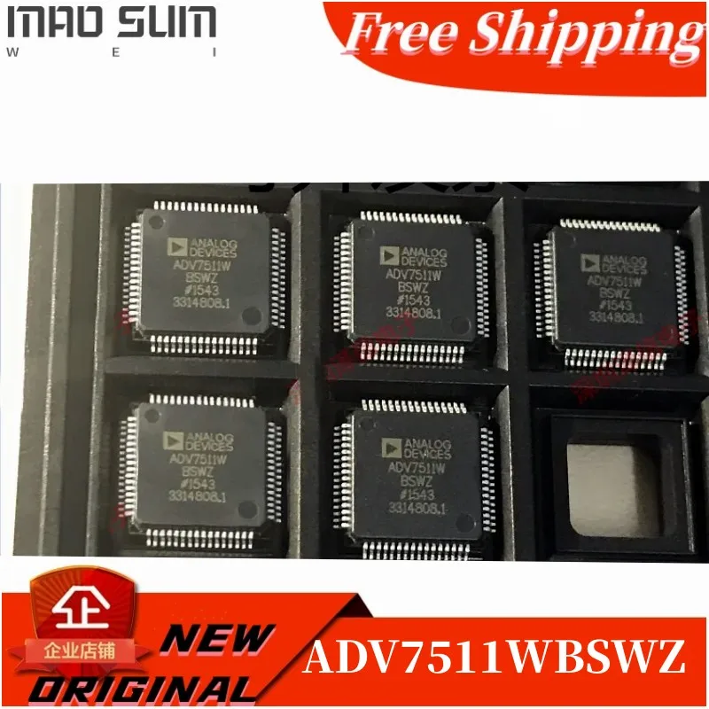 

1PCS/LOT NEW100% ADV7511WBSWZ ADV7511W BSWZ LQFP-64 ORIGINAL