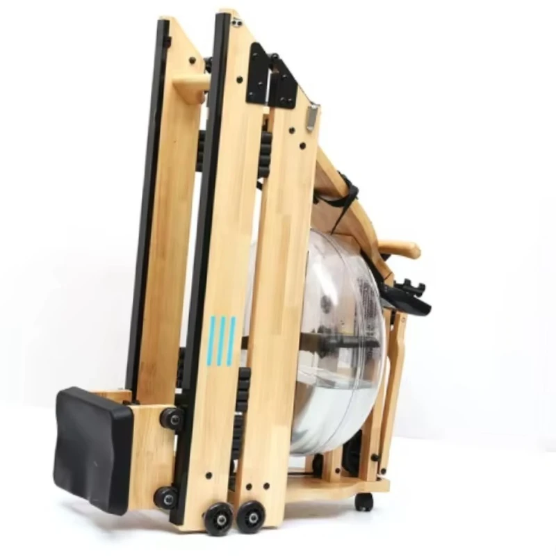 

Wooden Water Resistance Rowing Machine for Gym Use Sturdy and Durable for Gym Cardio