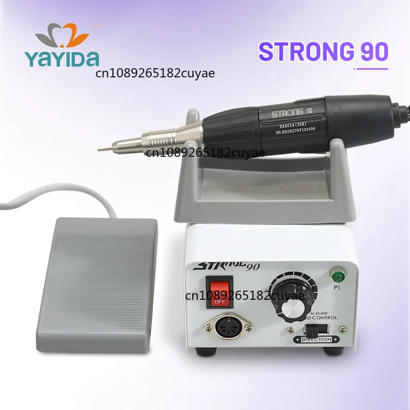 Dental Lab Drill & Polisher Machine - 90+102 Model, 35,000 RPM Strong Power for All-Round Work