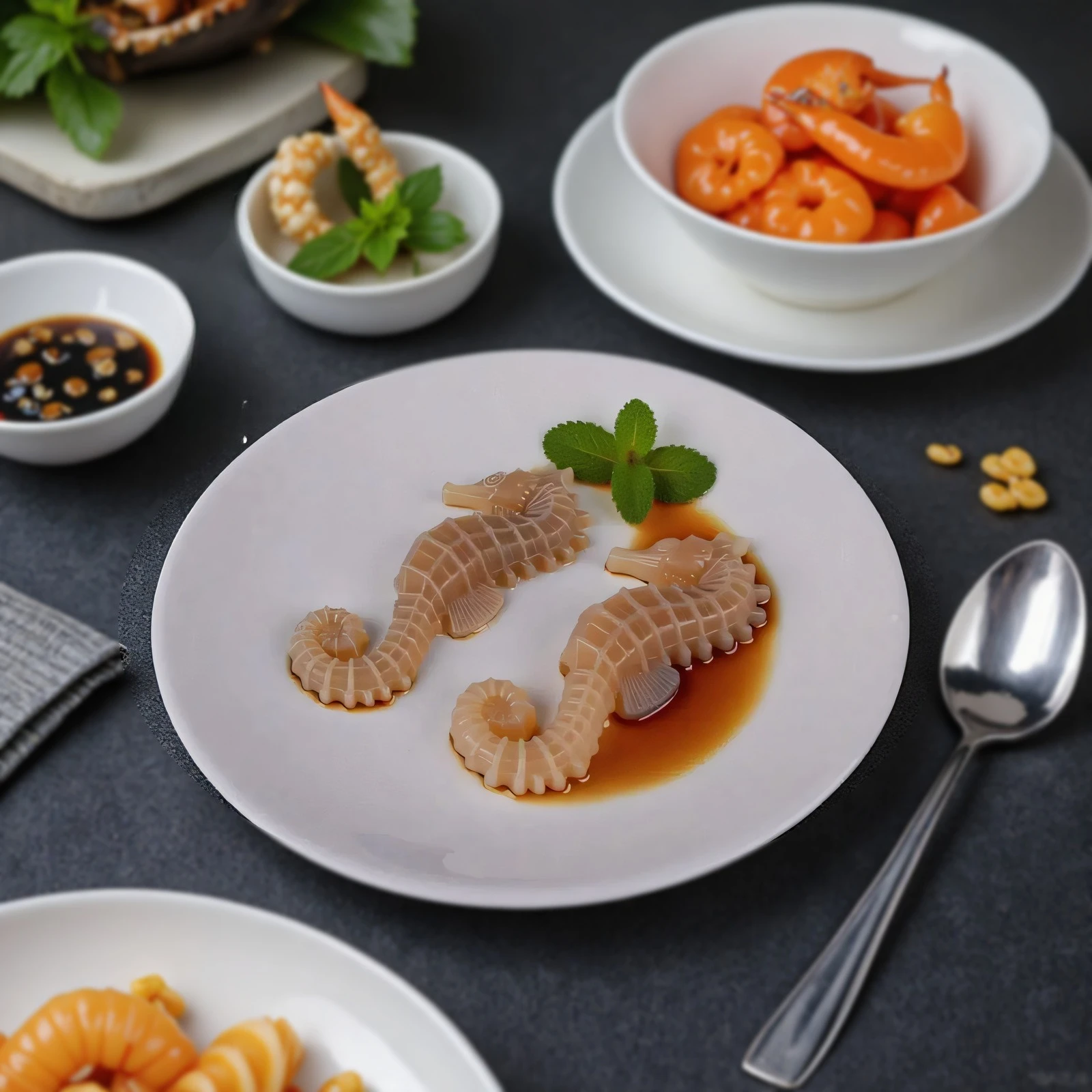 

Seahorse Jelly Silicone Mold DIY Oven-free Fondant Chocolate Mould Jelly Panna Cotta Ice Cube Cake Decoration Baking Accessories