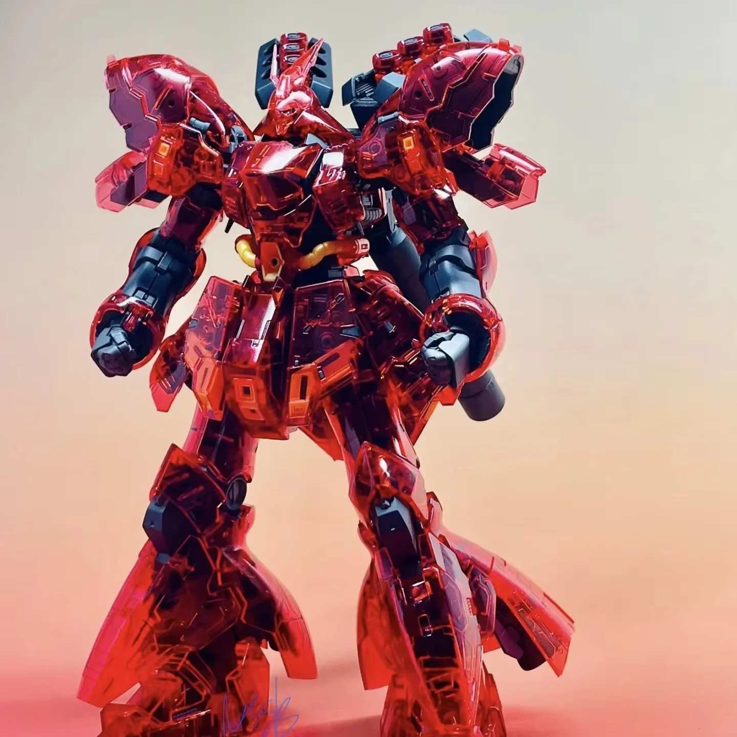 

Sihai Rg Shazabi Model 1/144 Scale Assembled Action Figure Collectible Toy with Water Stickers for Fans