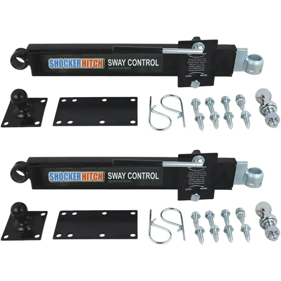 

Комплект шаров с фрикционным рычагом Shocker Sway Control, 2 поворотные рычаги для систем тяжелой подвески в внедорожниках и промышленных