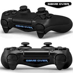 5PCS/Sets Game Controlloer Led Light bar Skins for PS4 Controller, Custom Vinyl Light Bar Decals Stickers for PS4 Slim Pro