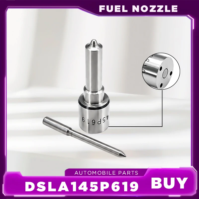 DSLA145P619 Flat Head White Needle Diesel Engine Precision Fuel Spray Nozzle Used For Engine System Maintenance Component LJ1042